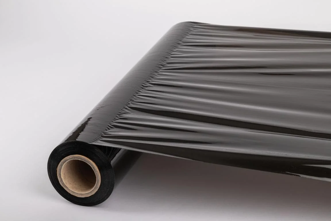 Черная ручная стрейч пленка